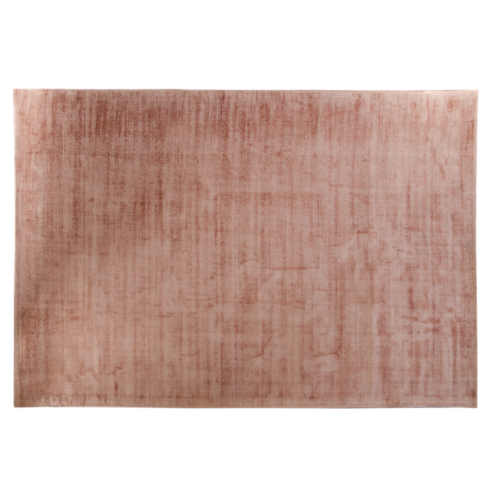 Handgeweven vloerkleed Philou roze 200x300